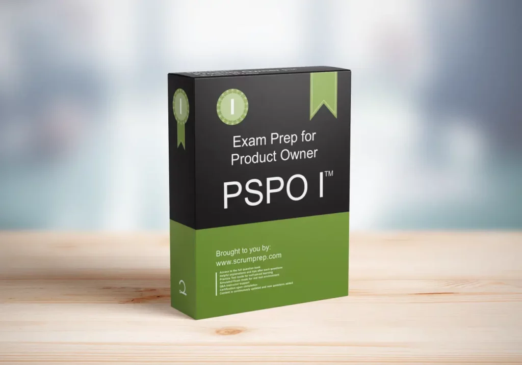 PSPO I Practice Tests - ScrumPrep