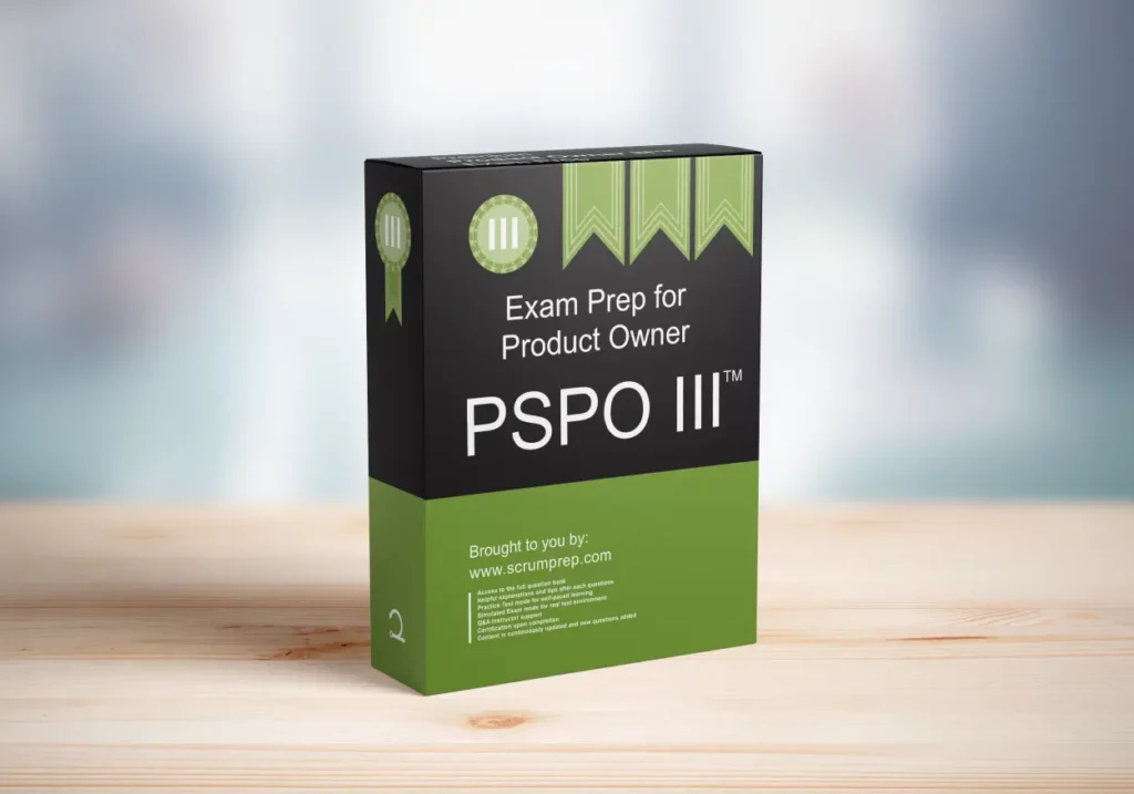 PSPO III Practice Tests - ScrumPrep
