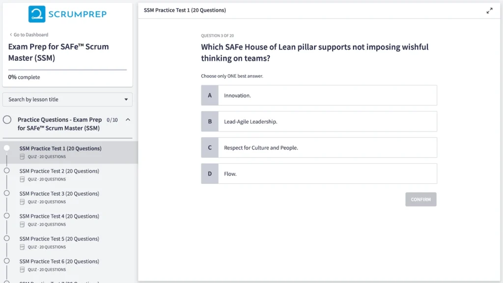 SAFe Scrum Master (SSM) Practice Tests, Questions, & Answers - Sns-Brigh10